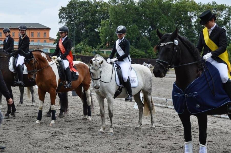 Druhé místo v oblastním mistrovství drezury. Kenia.